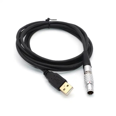 Lemo FGG.1B.304 থেকে USB ক্যাবল 1m 2m 3m 4m কাস্টম দৈর্ঘ্য OEM ডেটা ক্যাবল