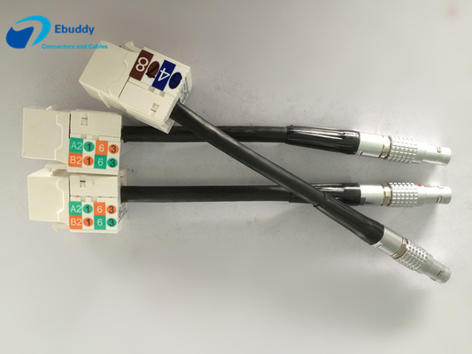 কেনা লাল ক্যামেরা সংযোগ কেবল Lemo 9 RJ45 মহিলা ইথারনেট তারের জন্য লাল EPIC / ড্রাগনের জন্য পিন অনলাইনে উৎপাদন