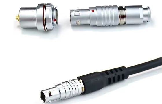 কেনা Compatible LEMO FGG EGG 2B circular connectors Male And Female With Customized Cable Assmebly Manufacturer online manufacture