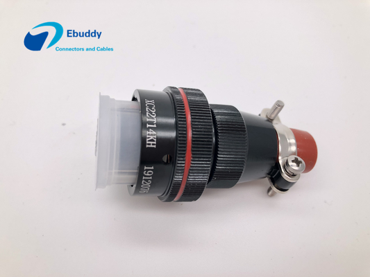 কেনা ছোট সার্কুলার কেবল সংযোগকারী, 14 পিন XC22T14KH জলরোধী বিজ্ঞপ্তি সংযোগকারী অনলাইনে উৎপাদন